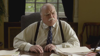 Richard Riehle on his long career and short mustache, including the few times he shaved it off
